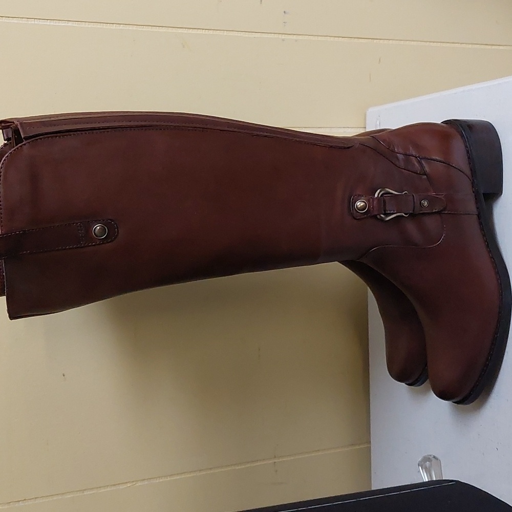 Womens Blondo Zip Up Boots  Brown Size 7